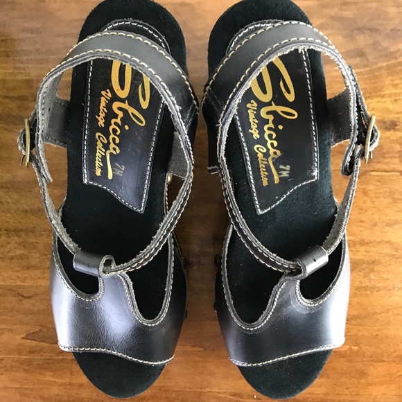 SOLD NWOT Black T-Strap Sbicca Vintage Collection - Picture 2 of 8